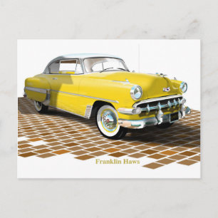 1953 Chevy Vykort