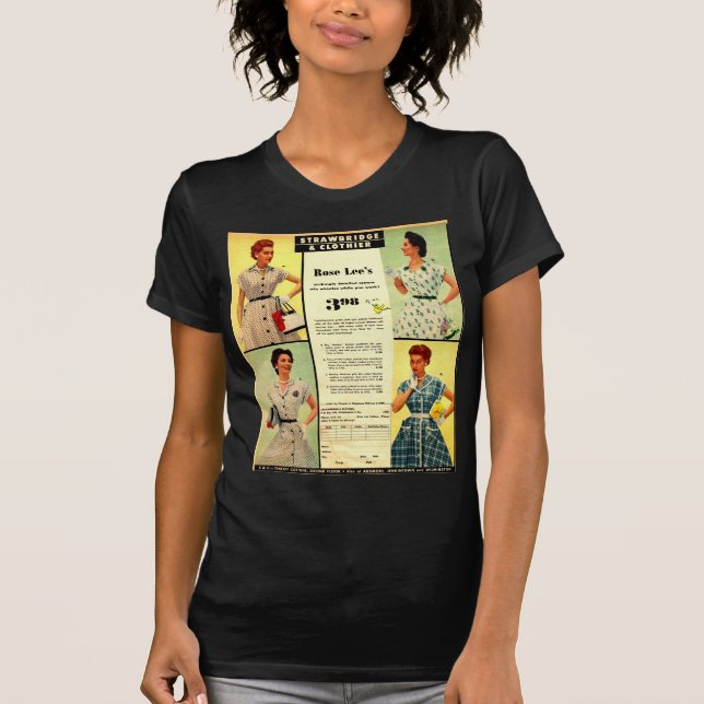 1953 Försäljning av Strawbridge och Clothier-klänn Tröja (Framsida)