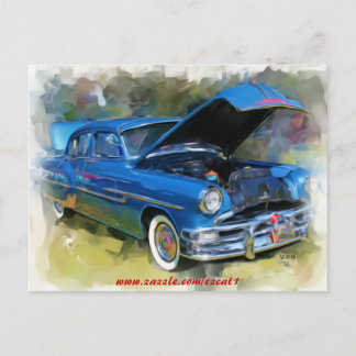 1953 Pontiac Chieftain Vykort