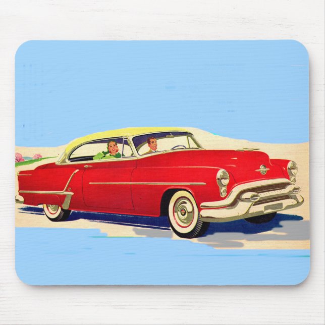 1953 raket 88 Oldsmobile Musmatta (Framsidan)