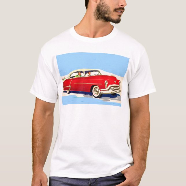 1953 raket 88 Oldsmobile T Shirt (Framsida)