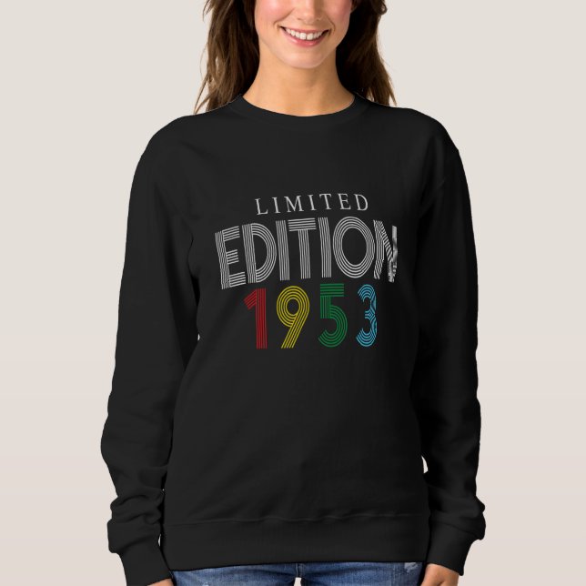 1953 Retro Birthday 1953 Vintage 1953 T Shirt (Framsida)