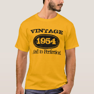 1954 åldrades till för vintagefödelsedag t för tröja