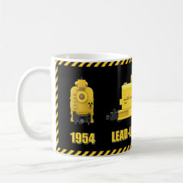 1954 Blyinfodrad Diesellokomotiv Kaffemugg
