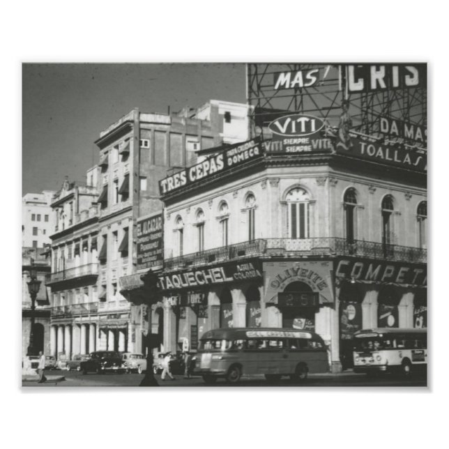 1954 Borttappad Havana Sällsynt Foto (Framsidan)