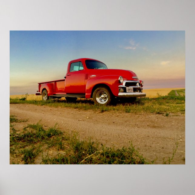 1954 Chevy Pickup Poster (Framsidan)