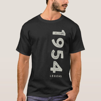 1954 Förklaring 70:e födelsedag för manar, Vintage T Shirt