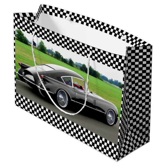 1954 Korvette Corvair-konceptet bilmotorsport älsk (Baksidan Vinklad)