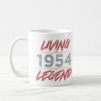 1954 Legend 70:e födelsedagen Kaffemugg