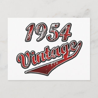 1954 Vintage Vykort