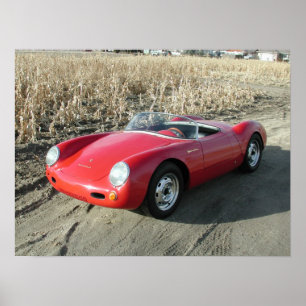 1955 550 Spyder Poster