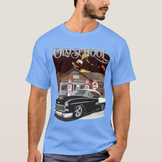 1955 55 chevys bel air klassisk vintage muskelbil t shirt