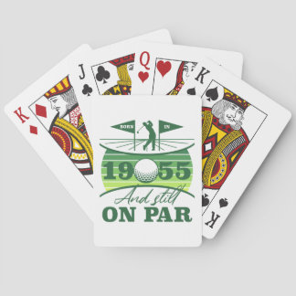 1955 70:e födelsedag Golf Humor Casinokort