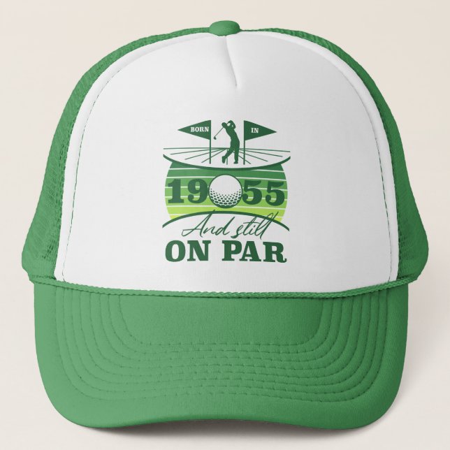 1955 70:e födelsedag Golf Humor Keps (Framsida)