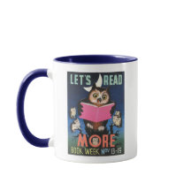 1955 barns mugg för bokvecka