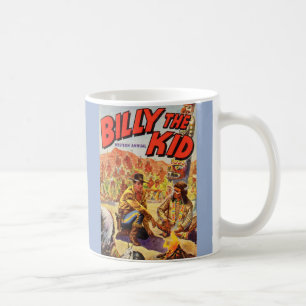 1955 Billy the Kid Western annual cover Kaffemugg