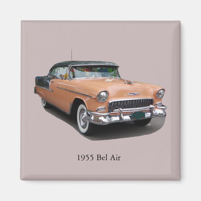 1955 Brown Bel Luft Magnet (Framsidan)