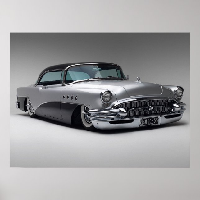 1955 Buick Roadmaster Print Poster (Framsidan)