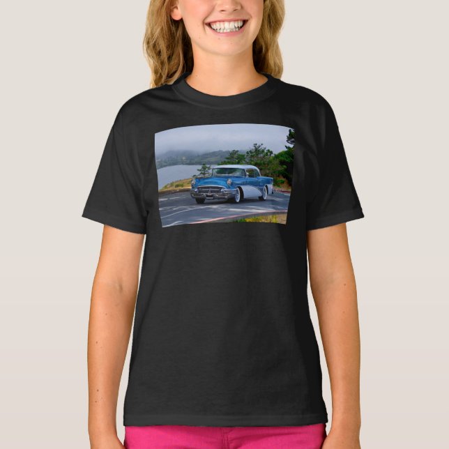 1955 Buick Special Two-Door Hardtop Classic T-Shir T Shirt (Framsida)