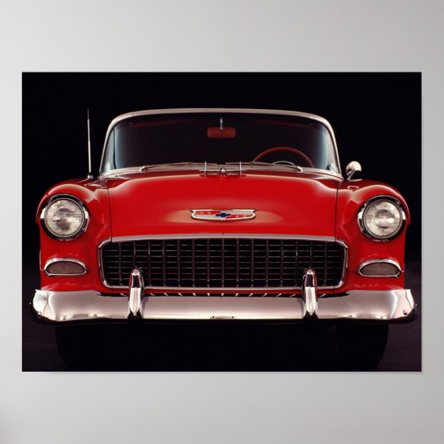 1955 Chevrolet Bel-Luft Poster (Framsidan)