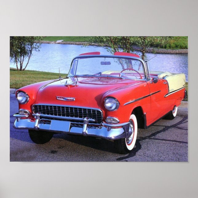 1955 Chevy Bel-Luft Poster (Framsidan)