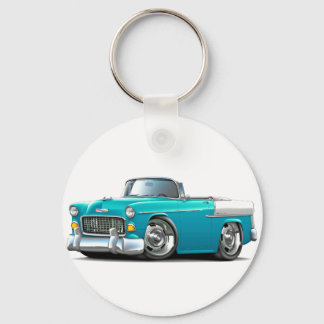 1955 Chevy Belair Turquise-White Convert Nyckelring