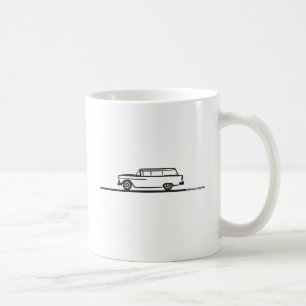1955 Chevy Station Wagon Kaffemugg