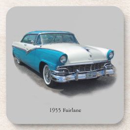 1955 Fairlane set of 6 underläggs Underlägg