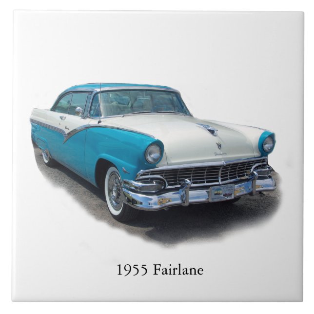 1955 Fairlane tile Kakelplatta (Framsidan)