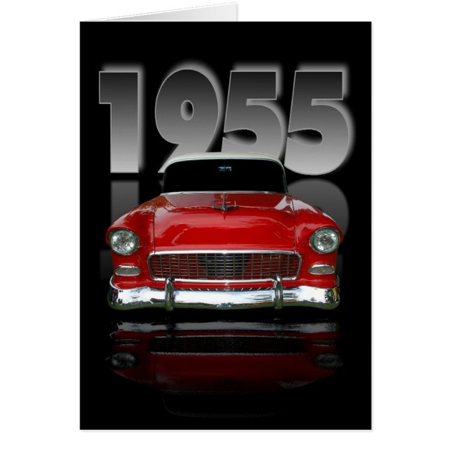 1955 HÄLSNINGSKORT (Framsidan)