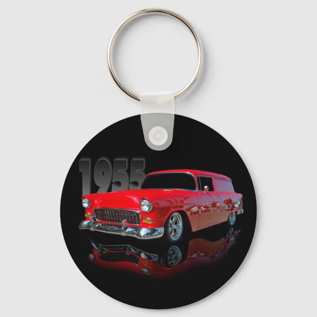 1955-panelvagn nyckelring (Framsida)
