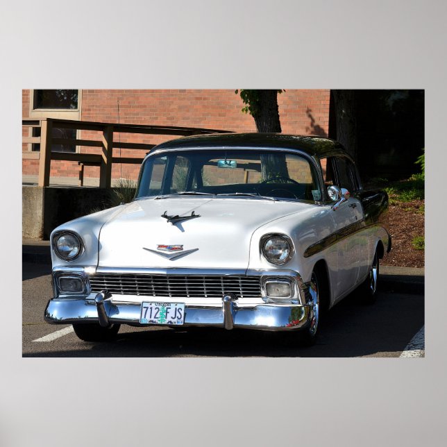 1955 Poster Chevy Bel Luft (Framsidan)