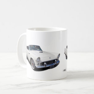 1955 vit konvertibel mugg