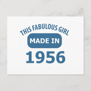 1956 års fantastiska utformning vykort