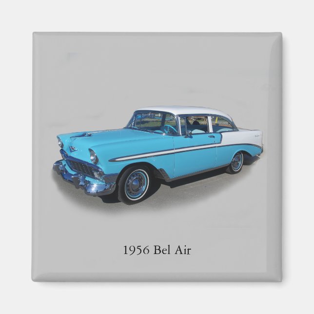 1956-bitars Luft-magnet Magnet (Framsidan)