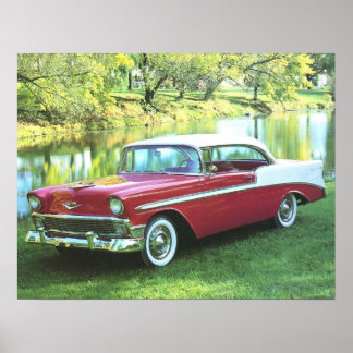 1956 Chevrolet Bel-Luft Poster