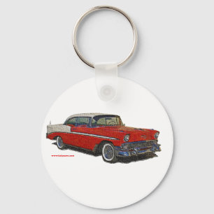 1956_Chevrolet_emboss Nyckelring
