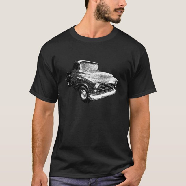 1956 Chevy 3100 Pickup T Shirt (Framsida)