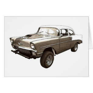 1956 Chevy Gasser OBS Kort