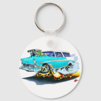 1956 Chevy Nomad Turquise Car Nyckelring