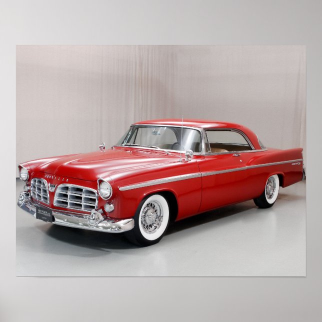 1956 Chrysler 300-utskrift Poster (Framsidan)