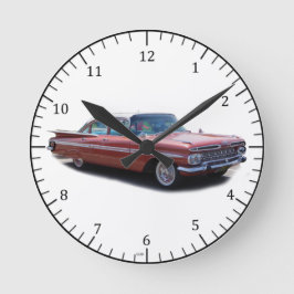 1956 impala med svan fins klocka