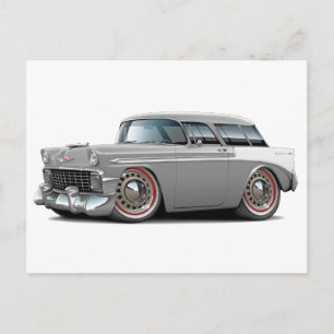 1956 Nomad Grått-White Car Vykort
