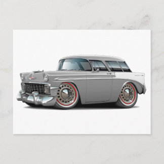 1956 Nomad Grått-White Car Vykort