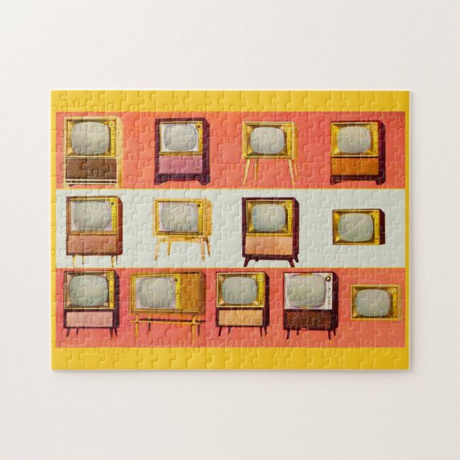 1956 TV-apparater Pussel (Horisontell)