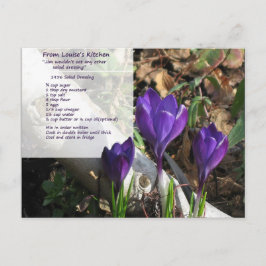 1956 - vykort för salad dosering