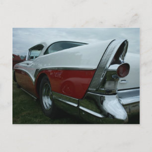 1957 Buick Toppen Vykort