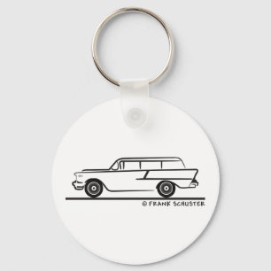 1957 Chevrolet 1-50 Stationwagon Nyckelring