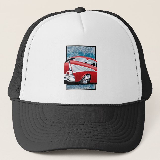 1957 Chevrolet Bel Luft Keps (Framsida)