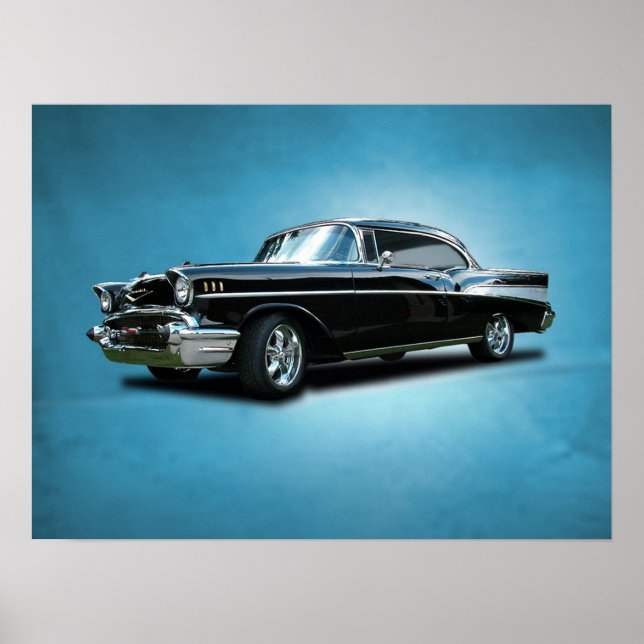 1957 Chevrolet Bel-Luft Poster (Framsidan)